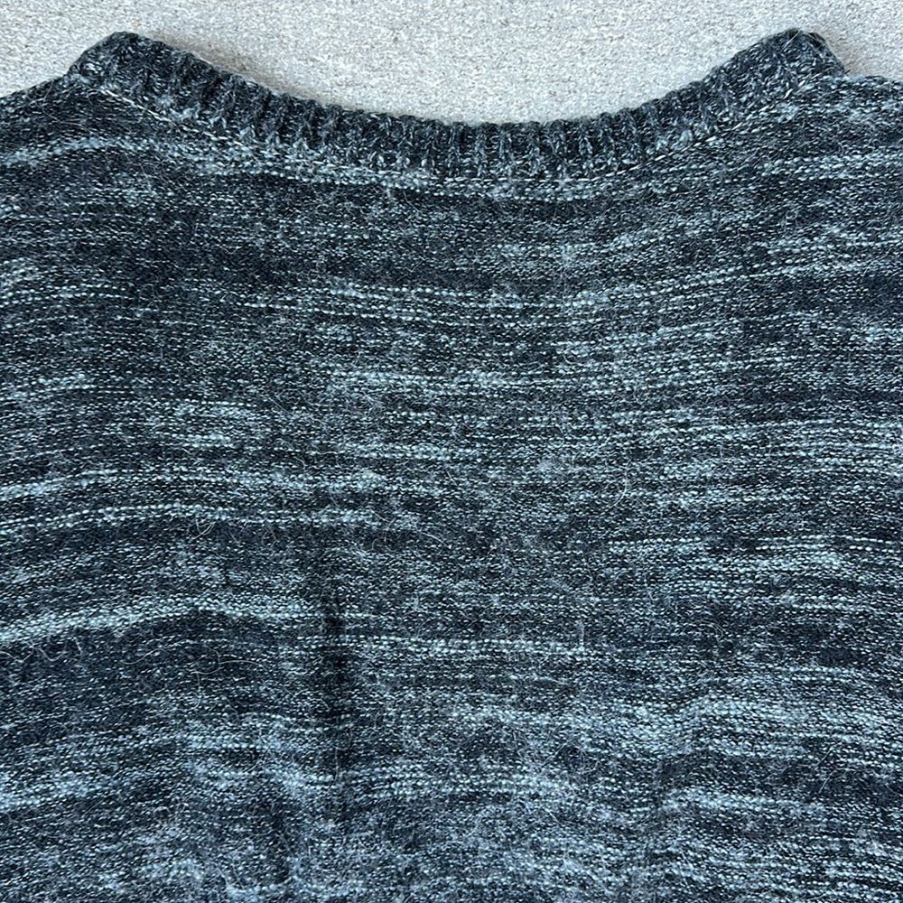 Free People In My Pocket Cropped Boxy Sweater w/ Pockets in Charcoal Grey XS - Picture 10 of 15